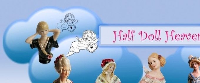 Hi,     Welcome to my web site.      My name is Marie Findley.    I make porcelain half dolls to order.     I have been making porcelain dolls including half dolls since 1990.
 
I have been the doll maker making reproduction porcelain half dolls for Bellebambole dolls and other retail outlets.
 
Photos on this site are samples of my work. All dolls can be painted any colour to order.  Pictures are examples.

ALL PRICES ARE IN AUSTRALIAN DOLLARS.  POSTAGE IS EXTRA.

Doll skirt patterns for most half dolls are available from bellebambolledolls@gmail.com and Anlaby Designs at mariemessmer.net

Cross stitch patterns are available from Giulia at www.puntiantichi.com 

I can also supply soft fired dolls ( Australia only ) or bisque dolls if required.
 
Payments can be by direct deposit ( Australia only ) or Paypal.



